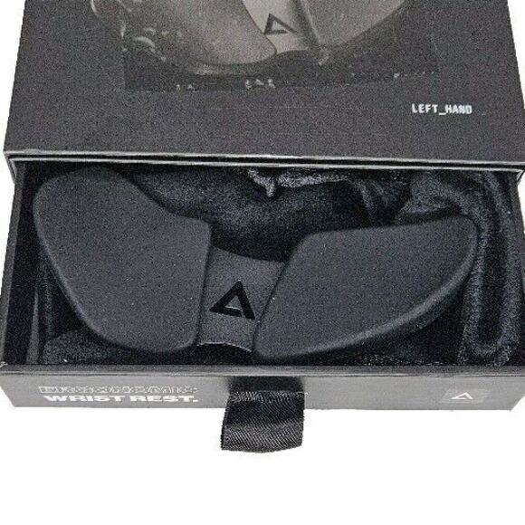 DeltaHub Carpio 2.0 Left-Handed Ergonomic Wrist Rest Large Black - Picture 2 of 4